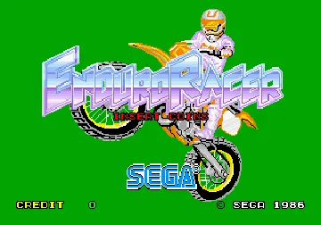 Enduro Racer (bootleg set 1) screen shot title